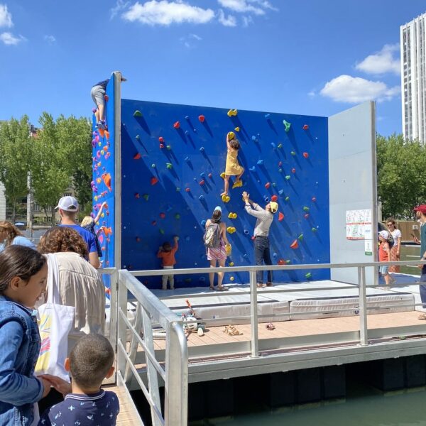 Escalade paris plage