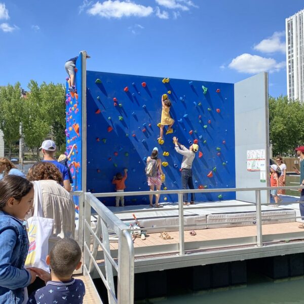 Escalade paris plage